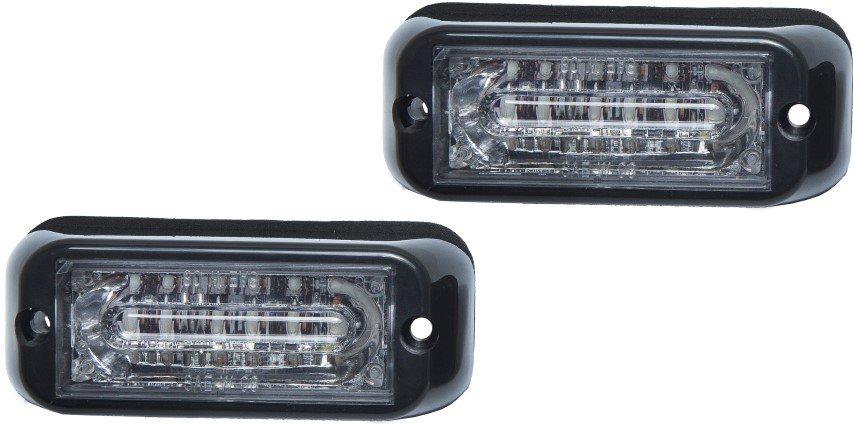 СВІТЛОДІОДНІ ФАРИ-СПАЛАХИ 2 X 6, 12 / 24V