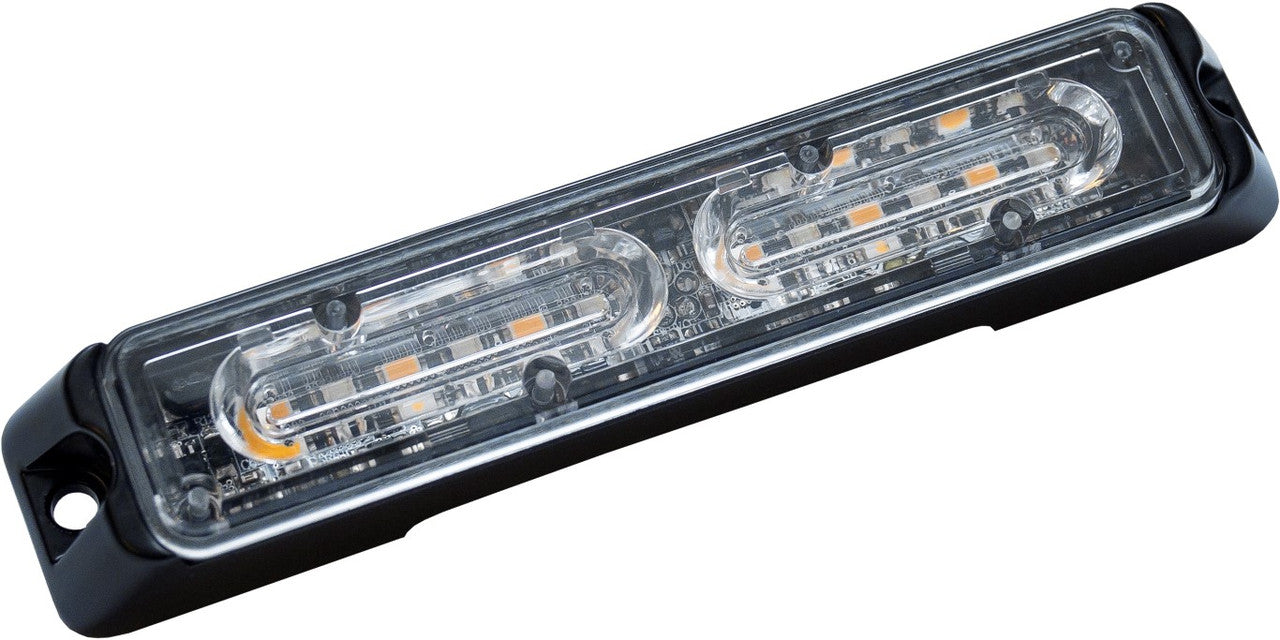 Фара-спалах LED LEXON 2x6 , ДВОКОЛІРНІ, 12 / 24В