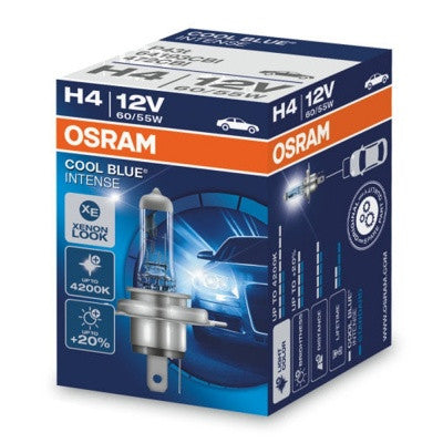 Галогенна лампа Osram Cool Blue Intense H4 12V 60/55W 64193CBI