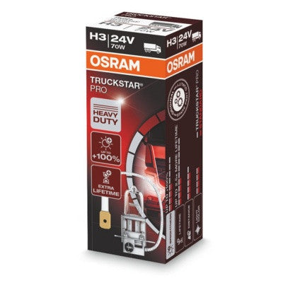 Галогенна лампа Osram Truck Star Pro H3 24V 70W 64156TSP