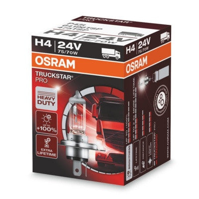 Галогенна лампа Osram Truck Star Pro H4 24V 75/70W 64196TSP