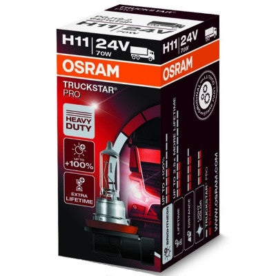 Галогенна лампа Osram Truck Star Pro H11 24V 70W 64216TSP