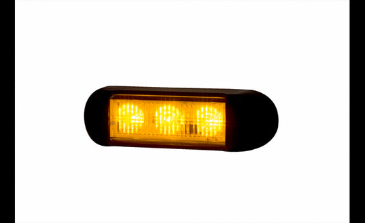 Проблисковий сигнальний маячок жовтий LDO 2675