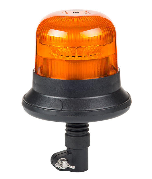 Проблисковий маячок накладний HOR 110A, LED, 12/24 В, жовтогарячий. LDO 2661
